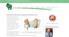 Desktop Screenshot of nutritioninstitute.com